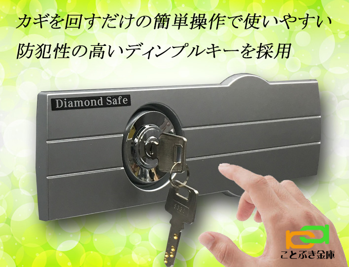 ダイヤセーフ 個室タイプ耐火金庫　ホテル＆プライベートセーフ　DS23-EK - 3